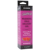 GoodHead Warming Oral Delight Gel Watermelon 4 oz.