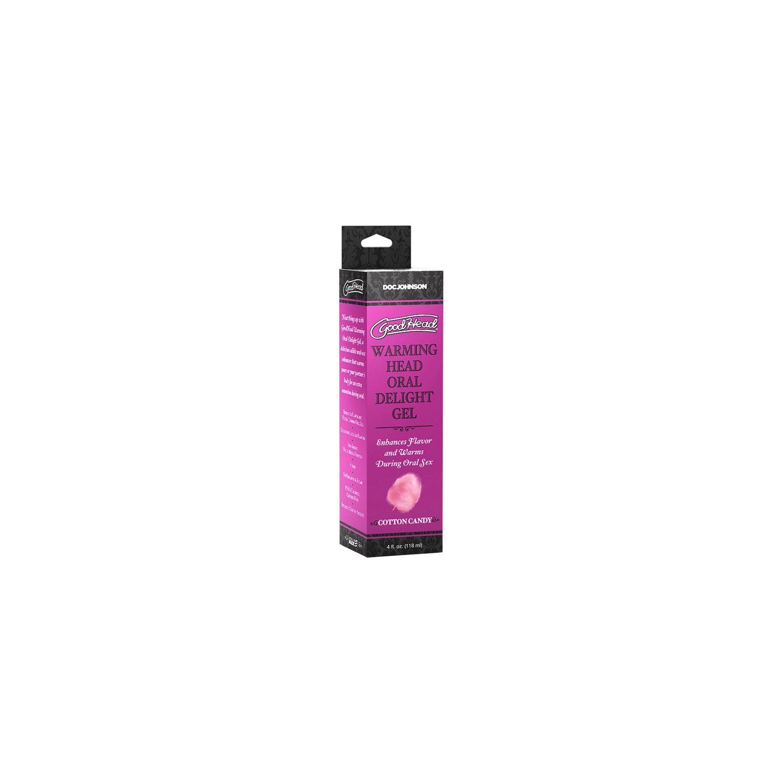 GoodHead Warming Oral Delight Gel Cotton Candy