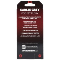 Stroker Karlee Grey ULTRASKYN Pocket Pussy - Placer Realista