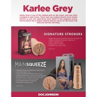 Stroker Karlee Grey ULTRASKYN Pocket Pussy - Placer Realista