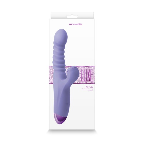 Luxe Nova Rechargeable Thrusting Clitoral Stimulator