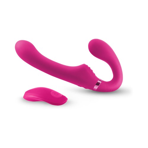 ShiShi Midnight Rider Vibrating Strapless Strap-On