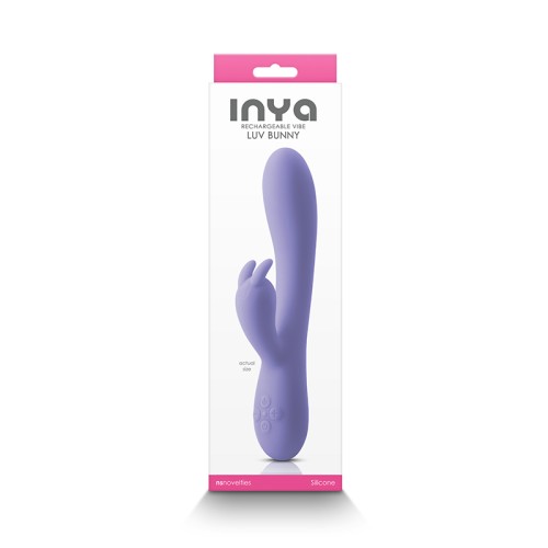 Vibrador Recargable INYA Luv Bunny Púrpura