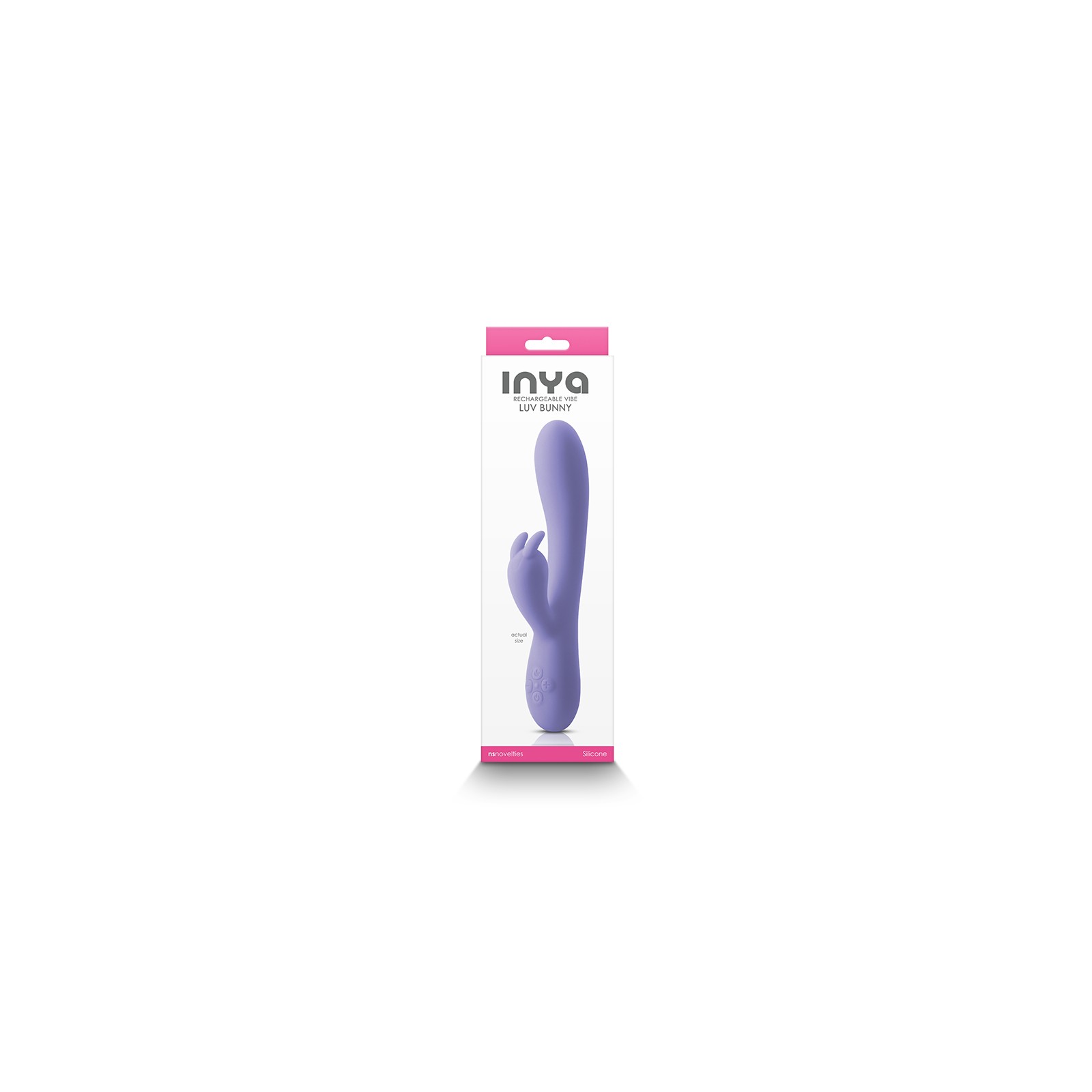 Vibrador Recargable INYA Luv Bunny Púrpura