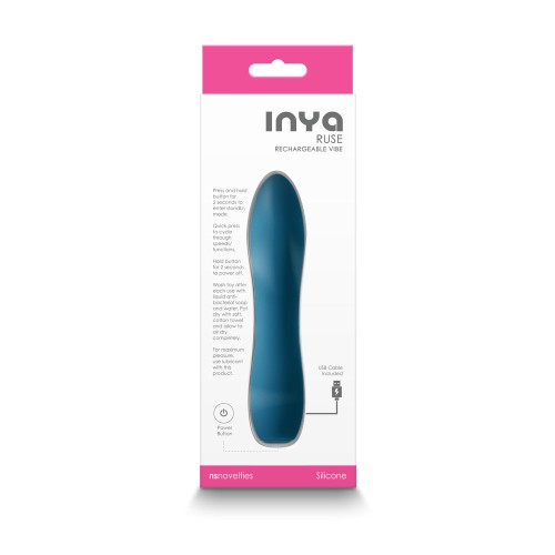 Elegante Vibrador Recargable INYA Ruse para Viajar