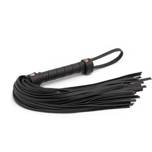 Flogger de Bondage Couture - Negro