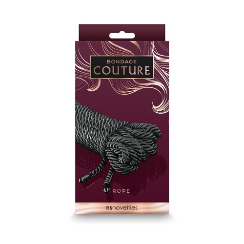 Bondage Couture 25 ft Black Rope