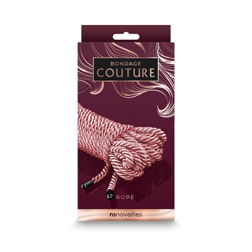 Cuerda Bondage Couture de 25 ft. Rosa Oro