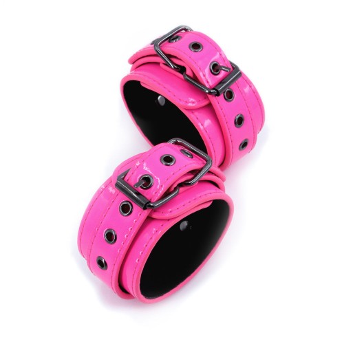 Electra Ankle Cuffs Pink for Sensual Play