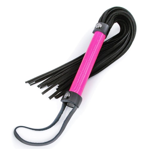 Flogger Electra Rosa para Juegos Sensuales