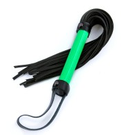 Electra Flogger in Green for BDSM Play