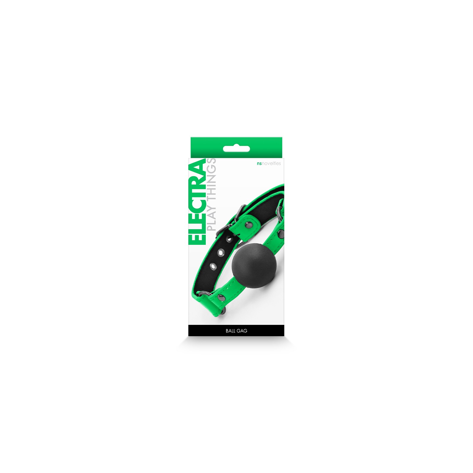 Electra Green Ball Gag for Kinky Fun