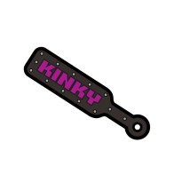 Kinky Paddle Sex Toy Lapel Pin