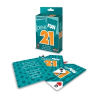 Juego de Cartas Drink Fun 21 - Juego de Fiesta Divertido