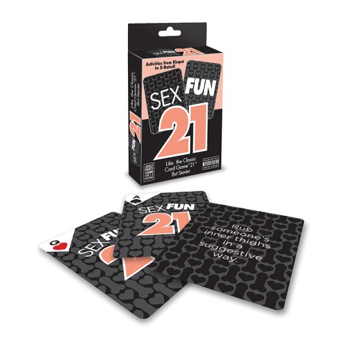 Sex Fun 21 Card Game for Playful Nights