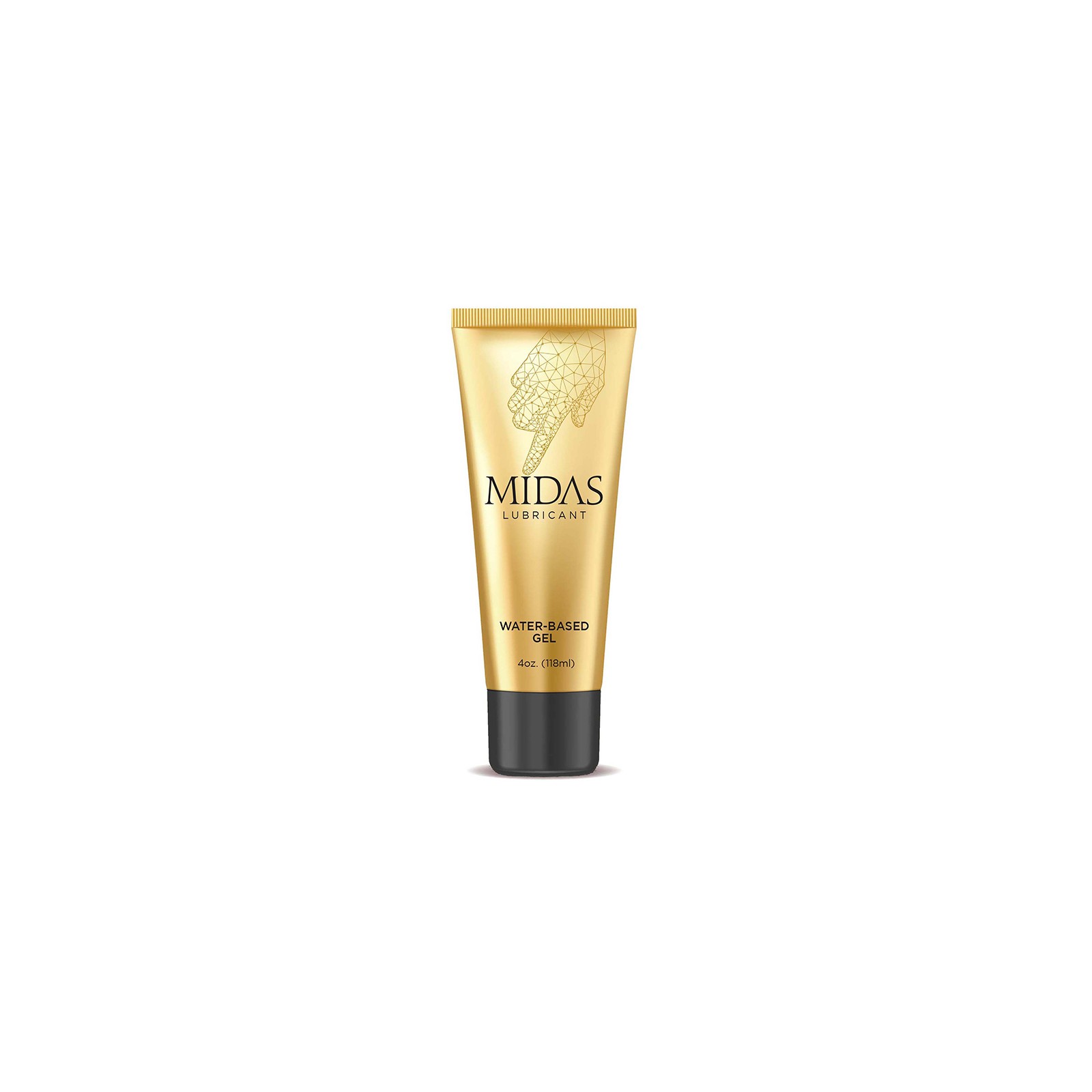 Midas Water-Based Gel Lubricant - 4 oz