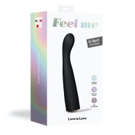 Vibrador G-Spot Silicona Recargable Love to Love Feel Me Noir