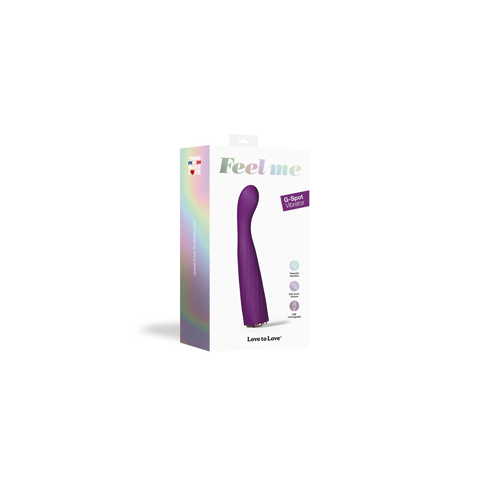 Love to Love Feel Me - Vibrador G-Spot con Poder Recargable