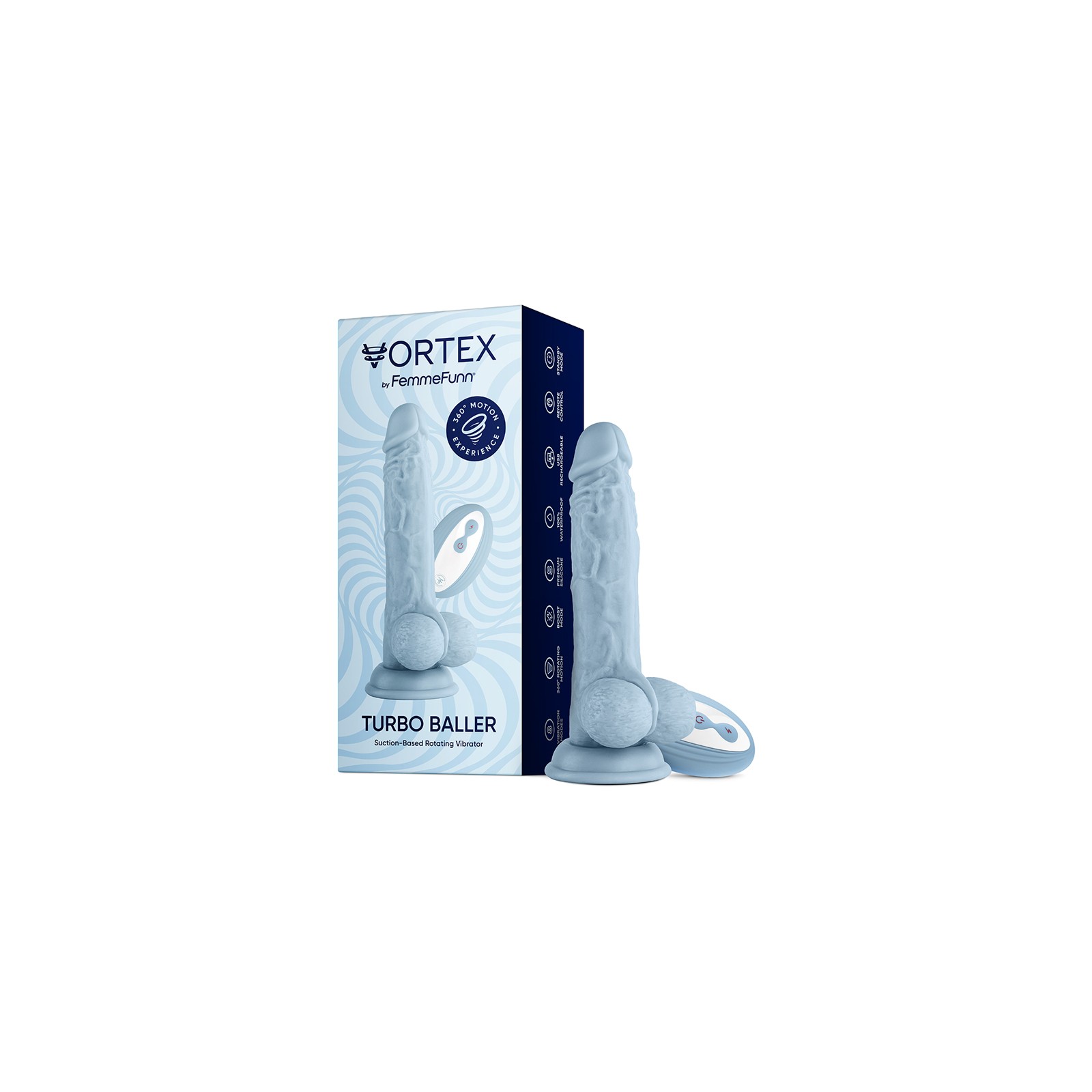 FemmeFunn Vortex Turbo Baller Vibrator