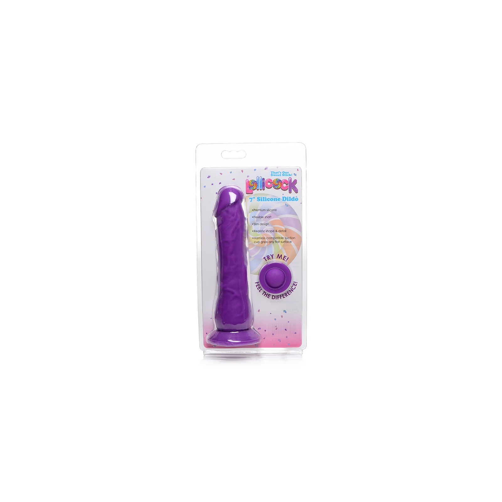 Curve Toys Lollicock 7 in. Dildo with Suction Cup