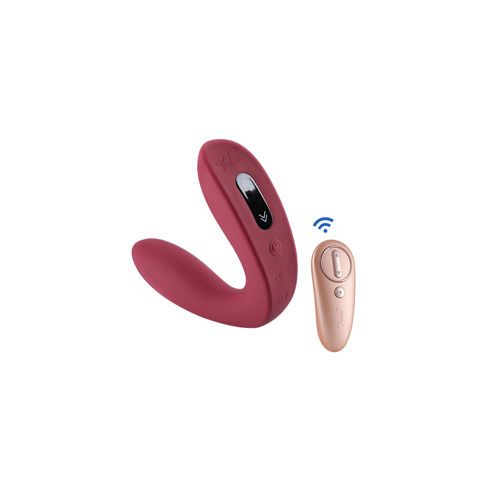 Hercules C-Shape Remote Vibrating Plug for Ultimate Stimulation