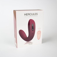 Hercules C-Shape Remote Vibrating Plug for Ultimate Stimulation