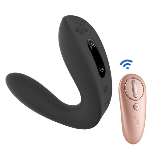 Hercules Remote C-Shape Vibrating Plug Black