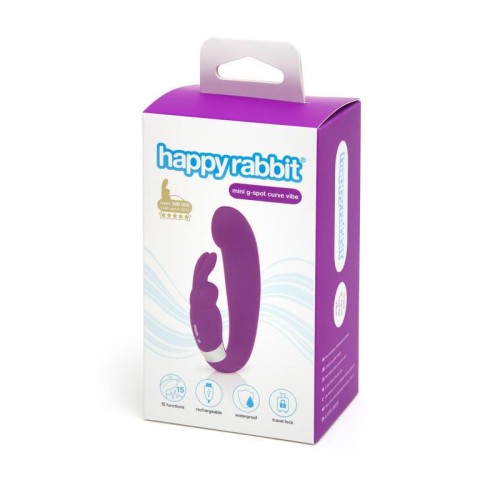 Vibrador Curvado Mini G-Spot Happy Rabbit