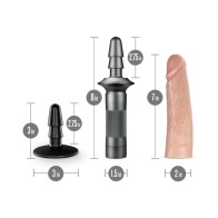 Blush Lock On Realistic Dildo with Handle