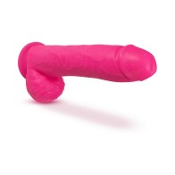 Neo Elite 10 in. Dual Density Dildo Neon Pink