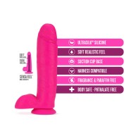 Neo Elite 10 in. Dual Density Dildo Neon Pink