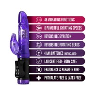 Vibrador Conejito Flutter de Doble Estimulación Púrpura