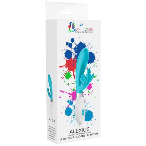 Vibrador de Doble Estimulación de Silicone Luminous Alexios 10 Velocidades