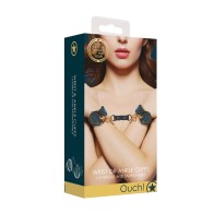 Esposas Ajustables Ouch! Halo para Juego de Bondage Elegante