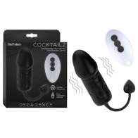 Decadence Vibrating Penis Shape Egg with Remote