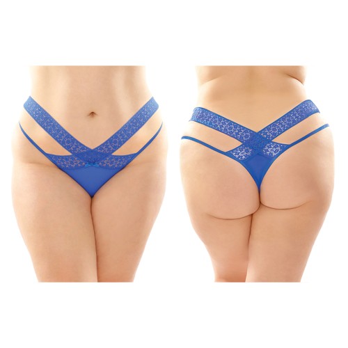 Fantasy Lingerie Daphne Microfiber Brazilian-Cut Panty 6-Pack