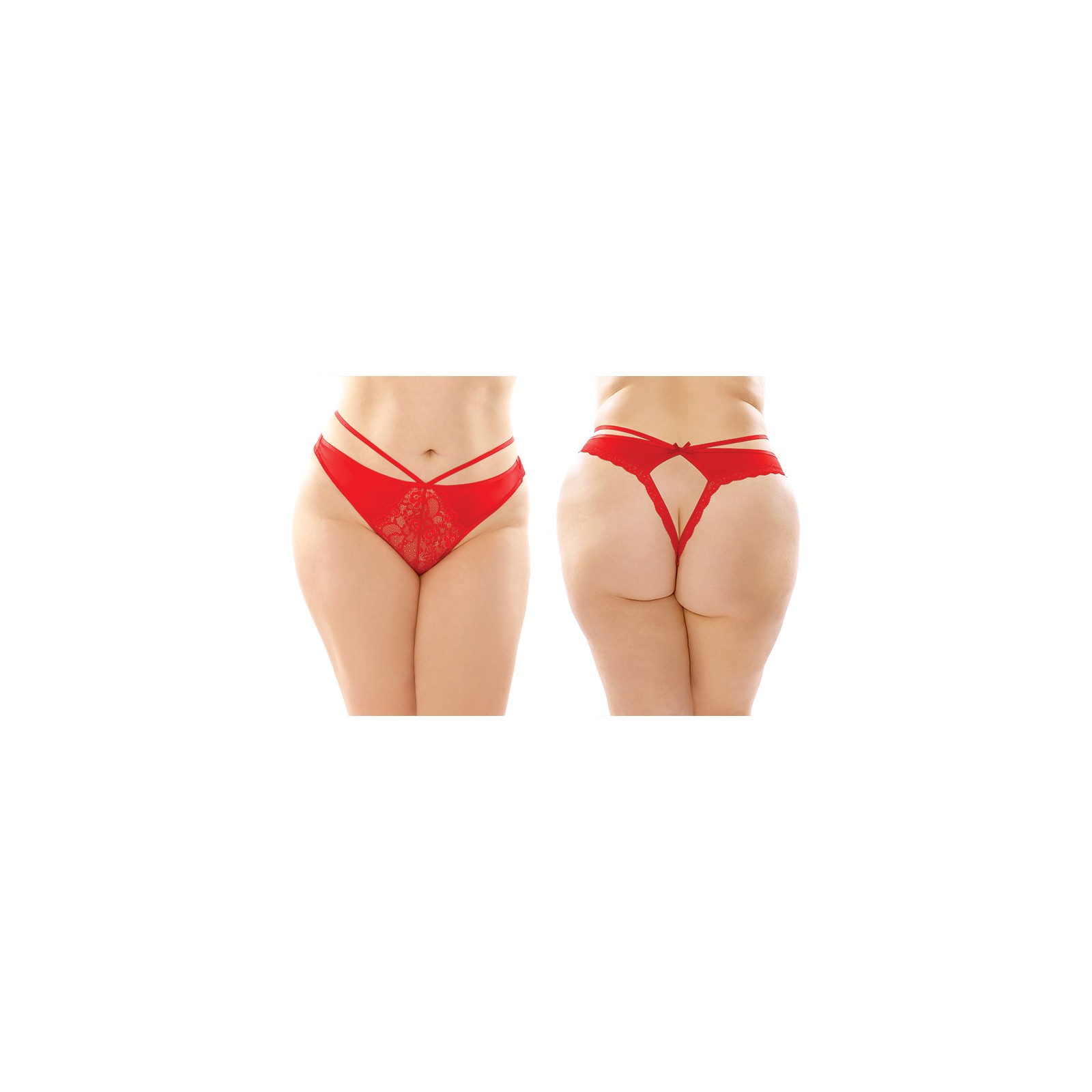 Pack de 6 Thongs con Tirantes Fantasy Lingerie para Estilo Audaz