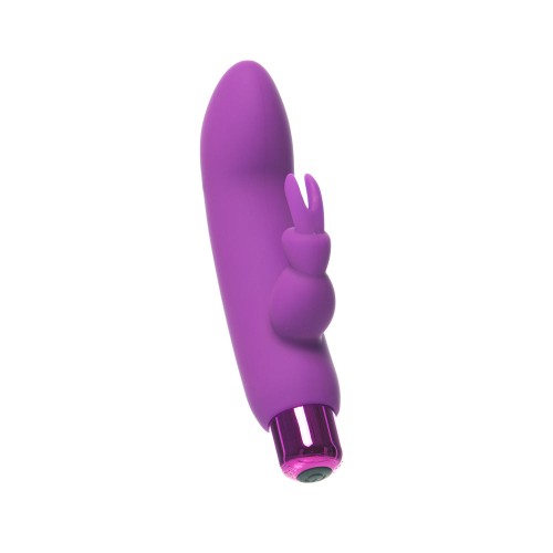 Powerbullet Conejito de Alicia Vibrador Bullet Recargable Púrpura