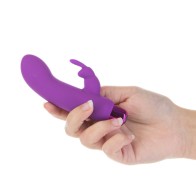 Powerbullet Conejito de Alicia Vibrador Bullet Recargable Púrpura