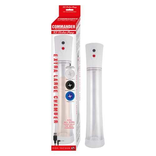 Commander Extra Large Electric Pump White Online Purchase