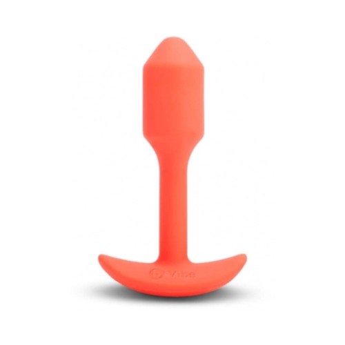 b-Vibe Vibrating Snug Plug 1 Rechargeable Anal Toy