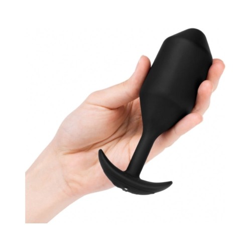 b-Vibe Vibrating Snug Plug 5 in Black