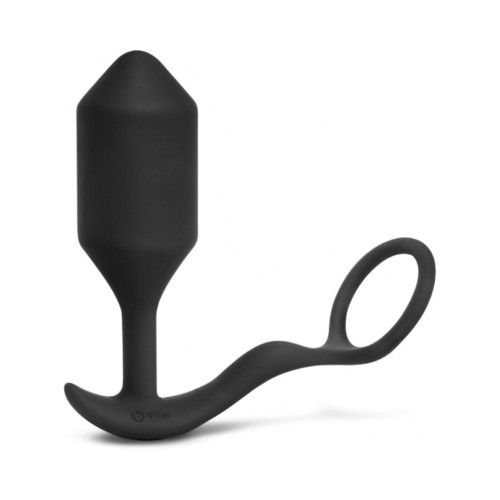 b-Vibe Vibrating Snug & Tug Anal Plug XL Black