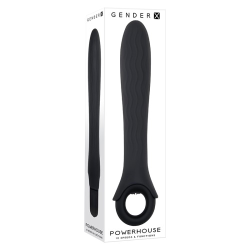 Gender X Powerful Textured Silicone Vibrator