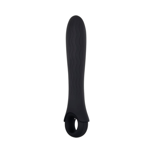 Vibrador Potente de Silicona Texturizado Gender X