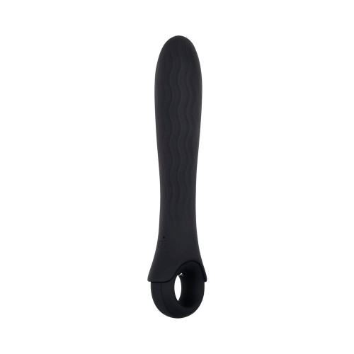 Vibrador Potente de Silicona Texturizado Gender X