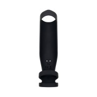 Gender X Rocketeer Rechargeable Triple-Ring Vibrating Sheath Black