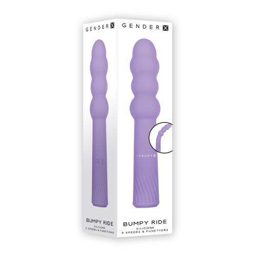 Gender X Bumpy Ride Rechargeable Beaded Vibrator