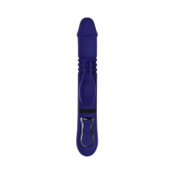 Vibrador Conejito Rotatorio y con Empuje Recargable - Placer Definitivo