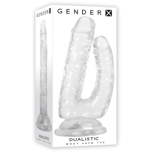 Dildo Doble de Eje Dual Gender X para Diversión Versátil